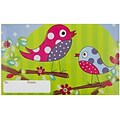 JAM Paper® Decorative Bubble Padded Mailers, Large, 10.5 x 16, Songbirds Design, 6/Pack (526SSDE263L)
