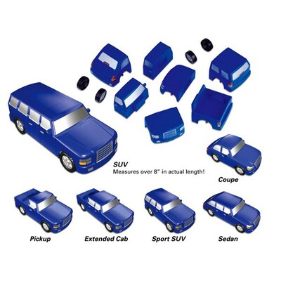 Popular Playthings Magnetic Build-A-Car (PPY60101)