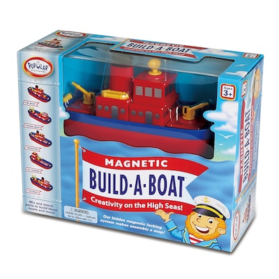 Popular Playthings Magnetic Build-A-Boat (PPY60201)