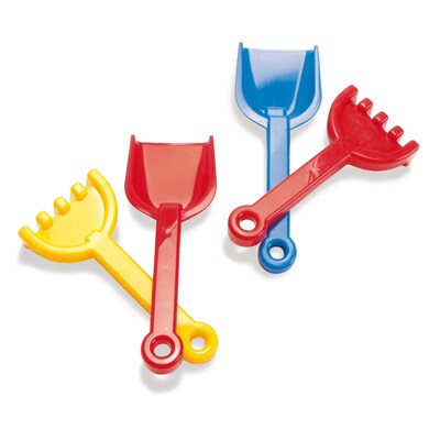 American Educational Dantoy Shovel & Rake Set, 12 Sets (AEPDT1142BN)