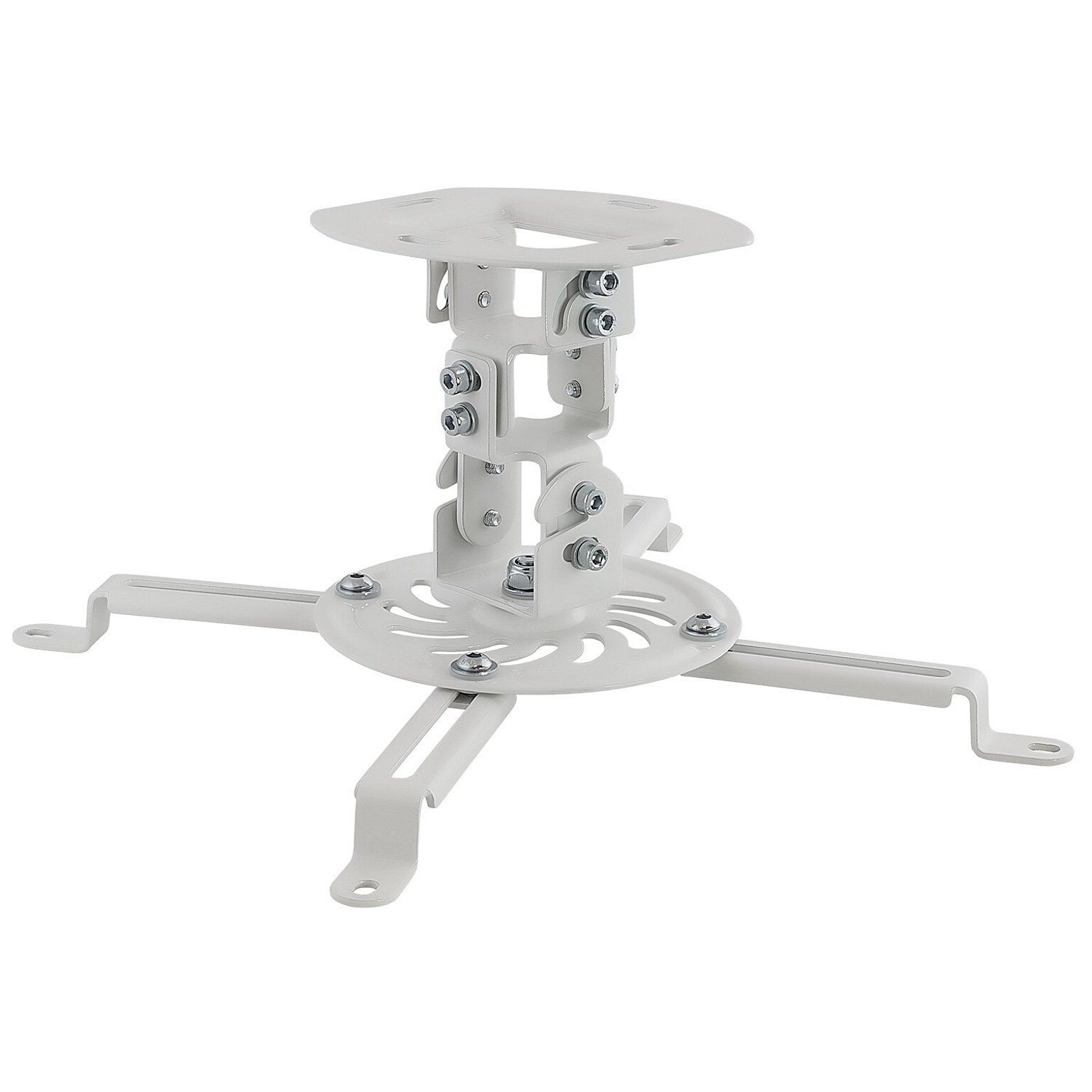 Mount-It! Projector Ceiling Mount Height Adjustable Universal Stand, Short (MI-606S)