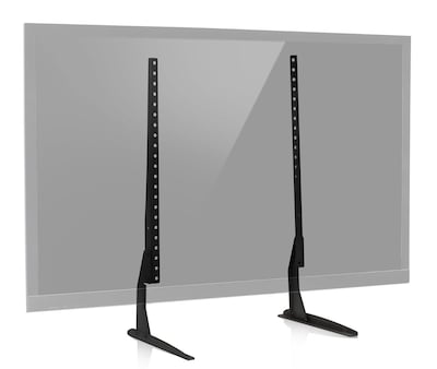 Mount-It! Pedestal TV Stand, Screens up to 60, Black (MI-849)