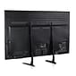 Mount-It! Pedestal TV Stand, Screens up to 60", Black (MI-849)