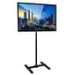 Mount-It! Pedestal TV Stand, Screens up to 42", Black (MI-878)