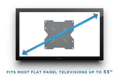 Mount-It! Height Adjustable TV Wall Mount Bracket with Full Motion Gas Spring Arm for 28" to 47" TVs (MI-442)