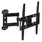 Mount-It! Full-Motion TV Wall Mount Corner Bracket for 20" to 50" TVs (MI-4471)