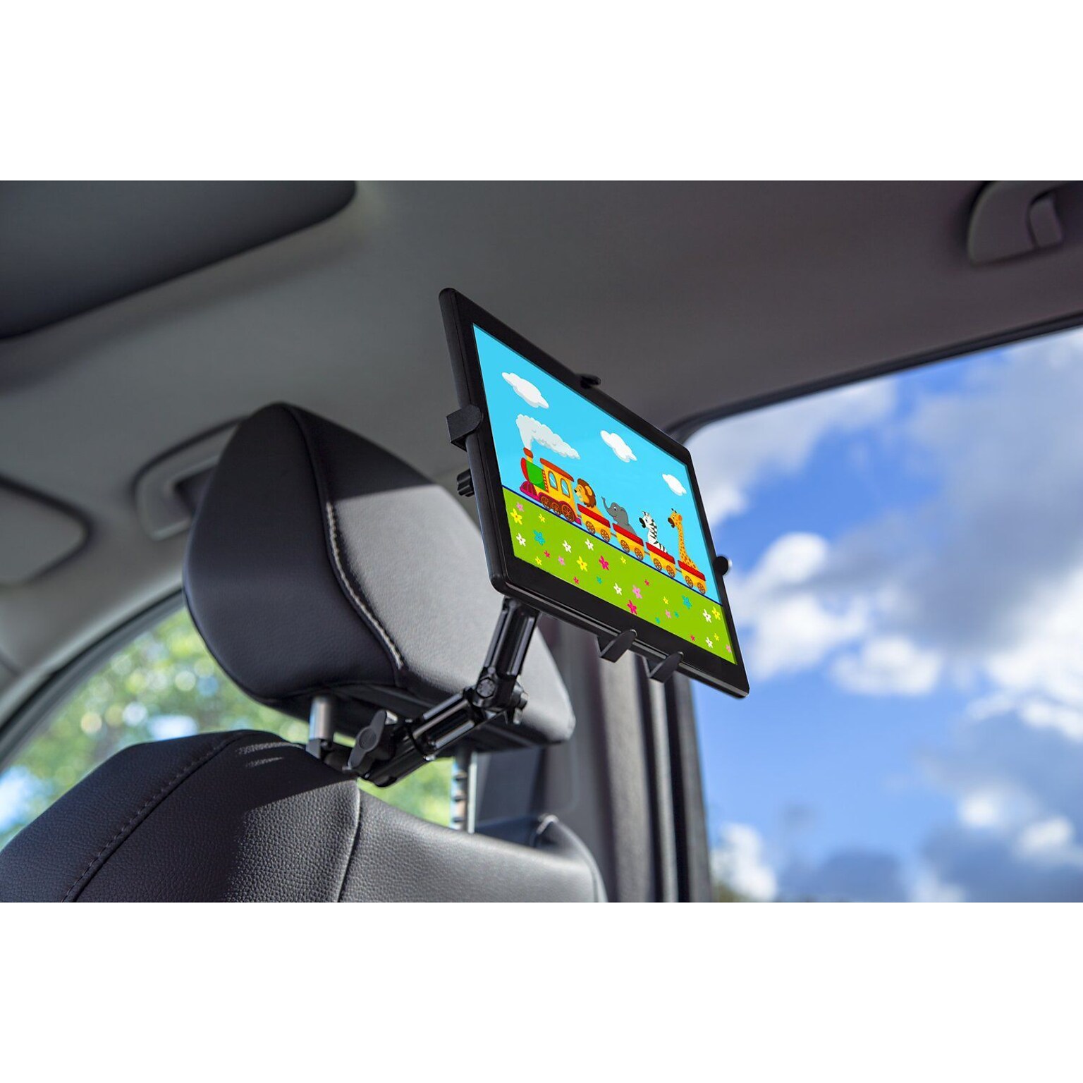 Mount-It! Vehicle Headrest Tablet Mount for iPad 2, 3, iPad Air, iPad Air 2, and 7 to 11 Tablets (MI-7310)