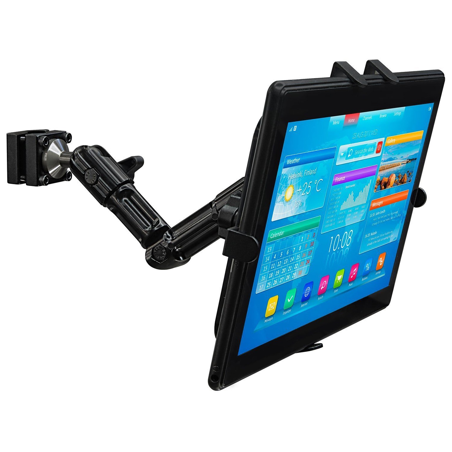 Mount-It! Vehicle Headrest Tablet Mount for iPad 2, 3, iPad Air, iPad Air 2, and 7 to 11 Tablets (MI-7310)