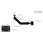 Mount-It! Vehicle Headrest Tablet Mount for iPad 2, 3, iPad Air, iPad Air 2, and 7" to 11" Tablets (MI-7310)