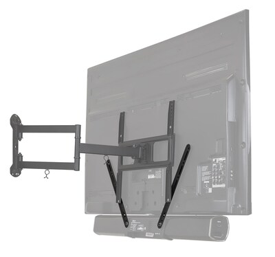 Mount-It! Soundbar Bracket Universal Sound Bar TV Mount For Mounting Above or Under TV (MI-SB41)