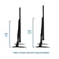 Mount it Mount-lt! Adjustable Monitor Stand, Up to 60", Black (MI-848)