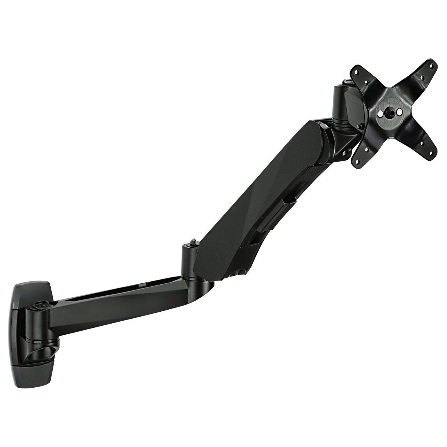 Mount-It! Modular Mount Adjustable Monitor Stands, Up to 27 Monitors, Black (MI-35114BLK)