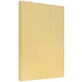JAM Paper® Parchment Colored Paper, 24 lbs., 8.5 x 14, Antique Gold Recycled, 100 Sheets/Pack (171
