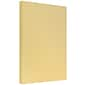 JAM Paper Parchment Colored 8.5" x 14" Paper, 24 lbs., Antique Gold Recycled, 100 Sheets/Pack (17132140)