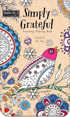 WSBL Simply Grateful - Coloring Travel Coloring Book (6094003)