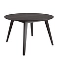 CorLiving Atwood 47 Round Cappuccino Stained Dining Table (DRG-897-T)