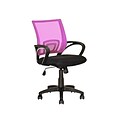 CorLiving LOF-322-O Workspace Mesh Back Office Chair, Pink