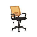CorLiving LOF-325-O Workspace Mesh Back Office Chair, Orange