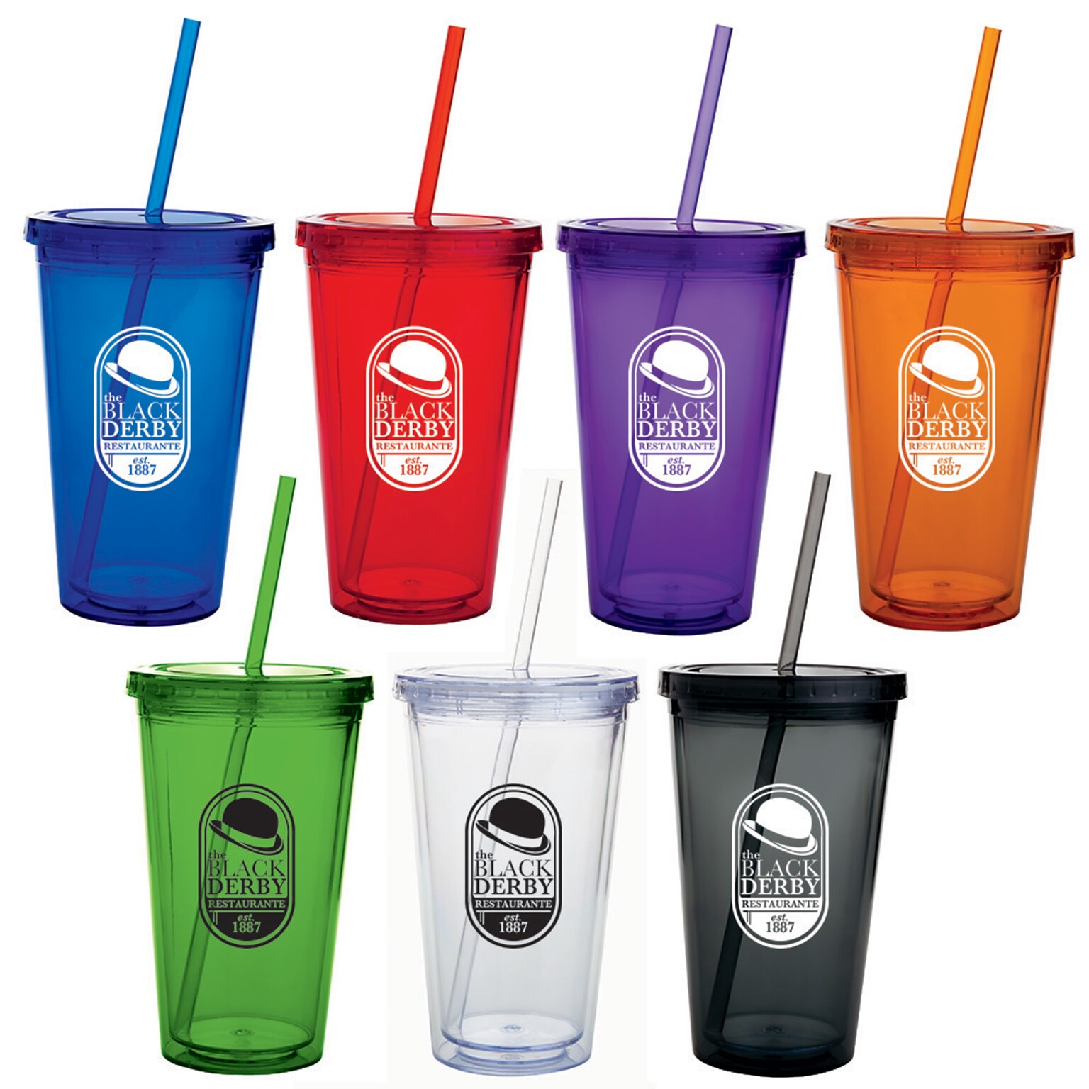 Custom Double Wall Acrylic Tumbler