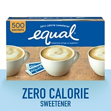 Equal Original Artificial Sweeteners, 500/Box (NUT20015448)