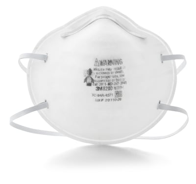 3M™ Disposable Particulate Respirator, N95, 20/Pack (8200)