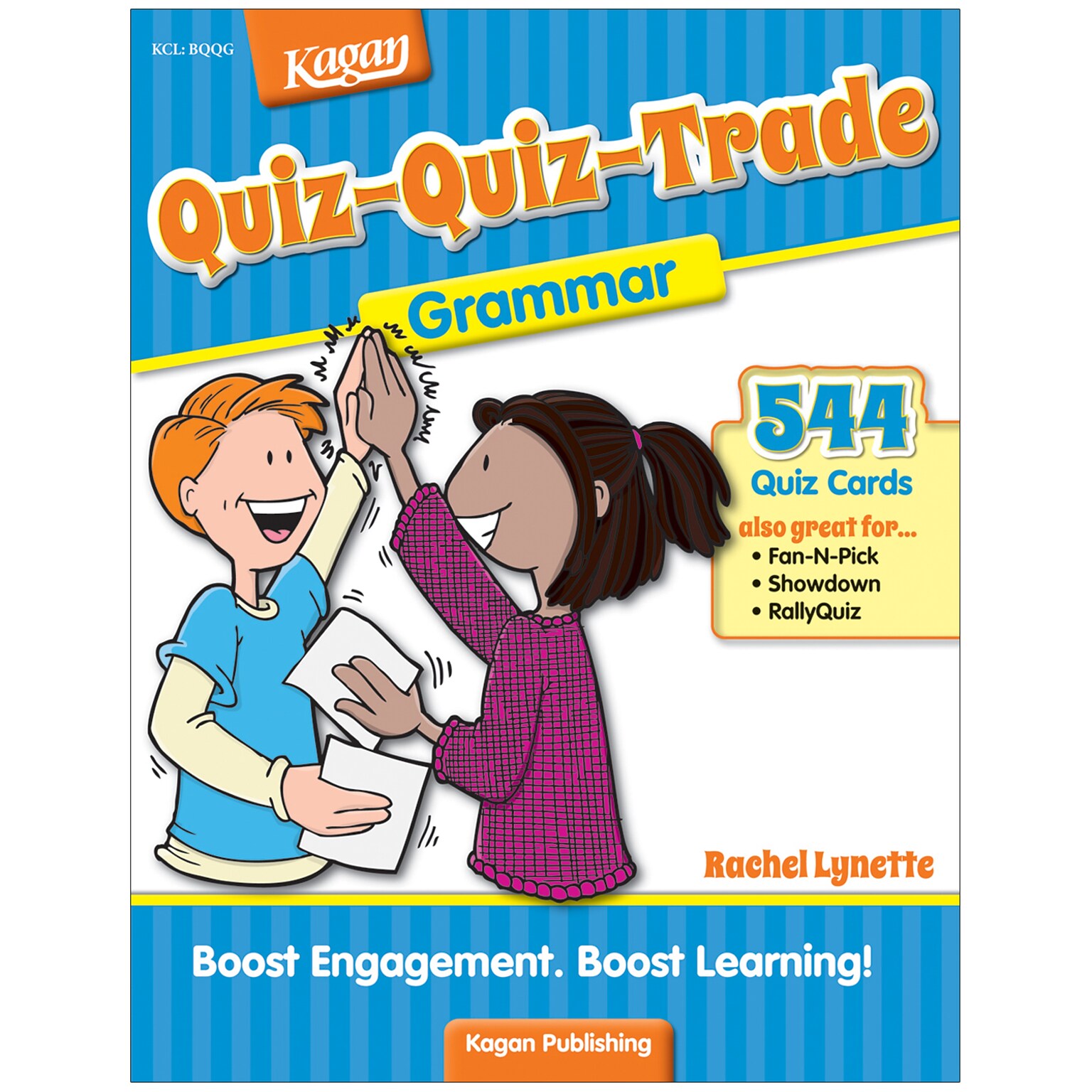 Kagan Publishing Grammar, Quiz-Quiz-Trade for Grades 2-6 (9781933445489)