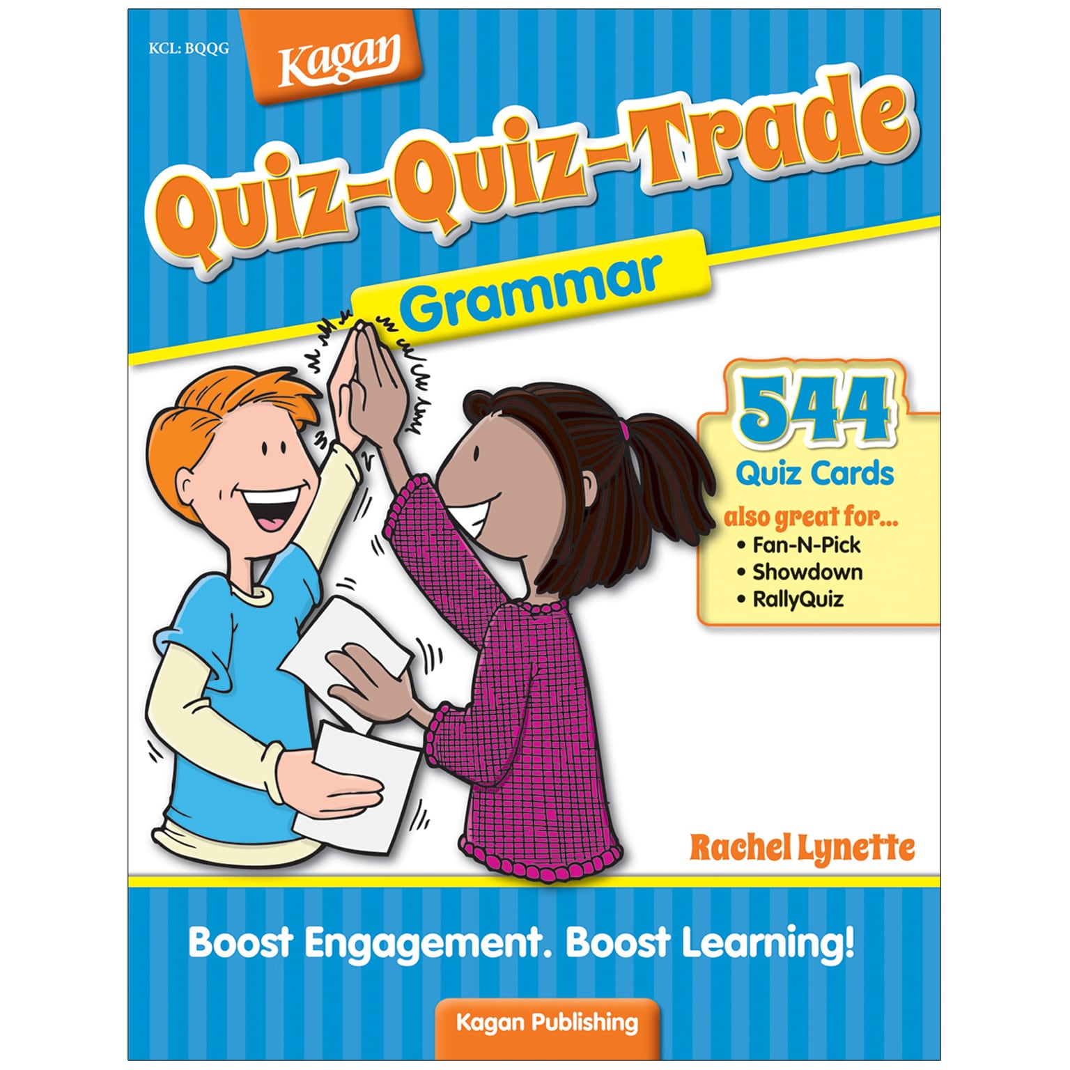 Kagan Publishing Grammar, Quiz-Quiz-Trade for Grades 2-6 (9781933445489)