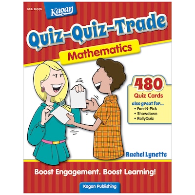 Quiz-Quiz-Trade Mathematics, Grades 2-6 by Rachel Lynette, Paperback (9781933445472)