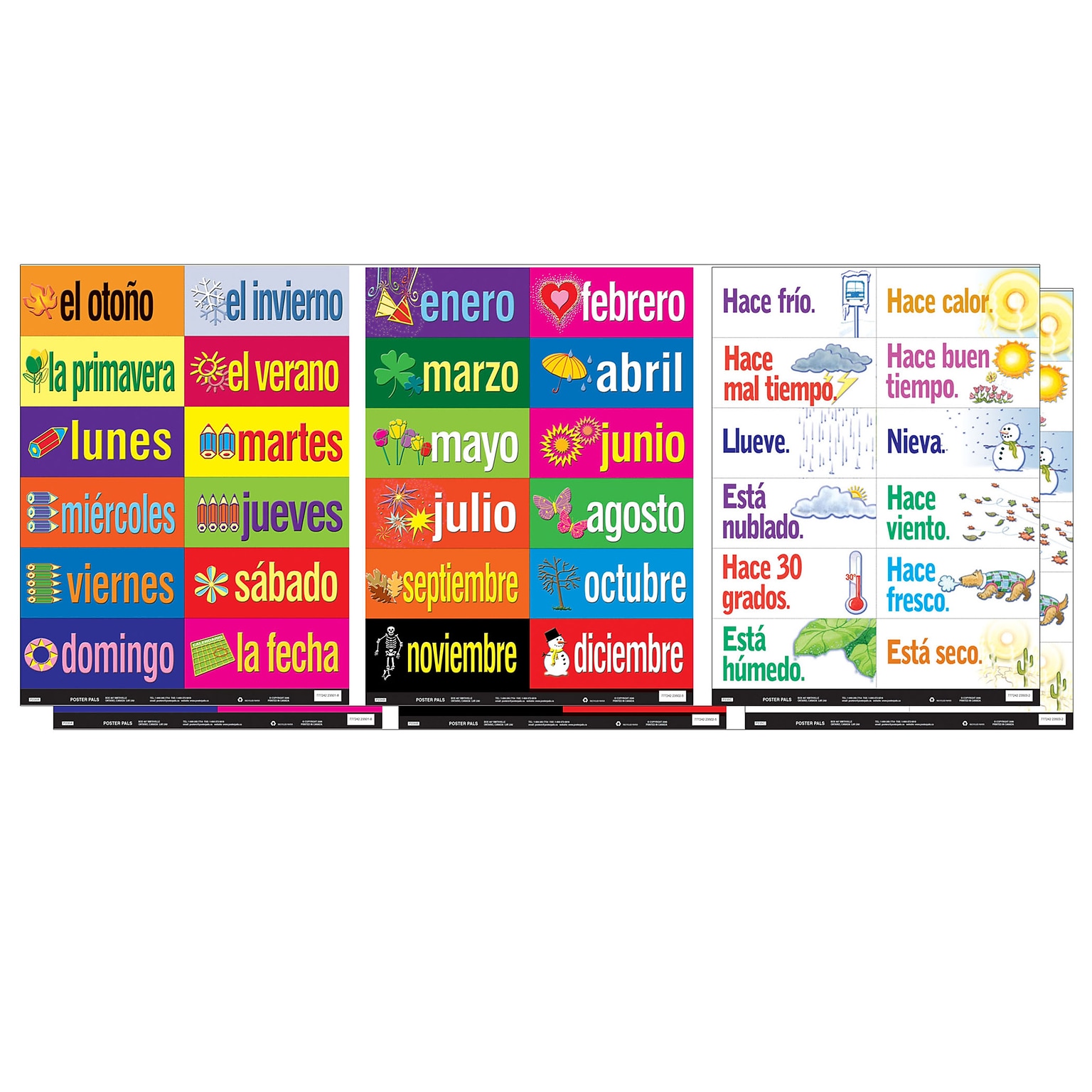 Spanish Multi-Purpose Card Set, Printed, Pack of 2 (PSZP235BN)