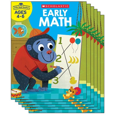 Little Skill Seekers Early Math, Paperback, Pack of 6 (9781338306361)