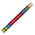 Musgrave Rock The Test Motivational Pencils, Pack of 144 (MUS2319G)