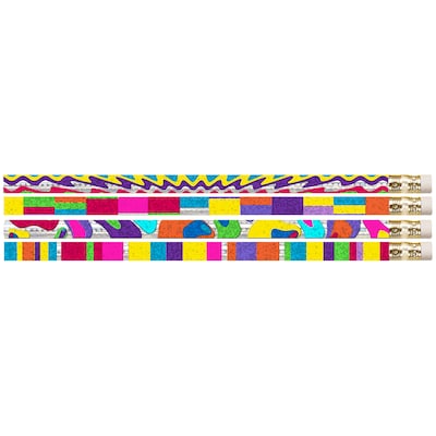 Musgrave Watercolors Motivational/Fun Pencils, Pack of 144 (MUS2396G)