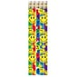 Musgrave Happy Face Assorted Motivational Pencils, Pack of 144 (MUS1467G)
