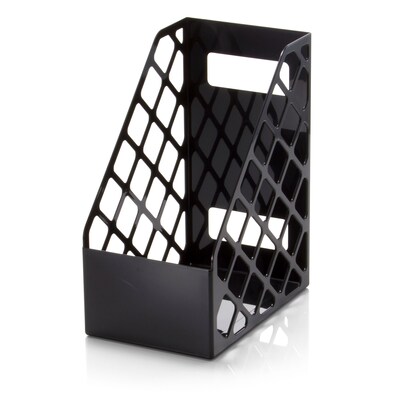 Plastic Magazine Holder Organize Or Display Quill Com