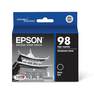 Epson T98 Black High Yield Ink  Cartridge