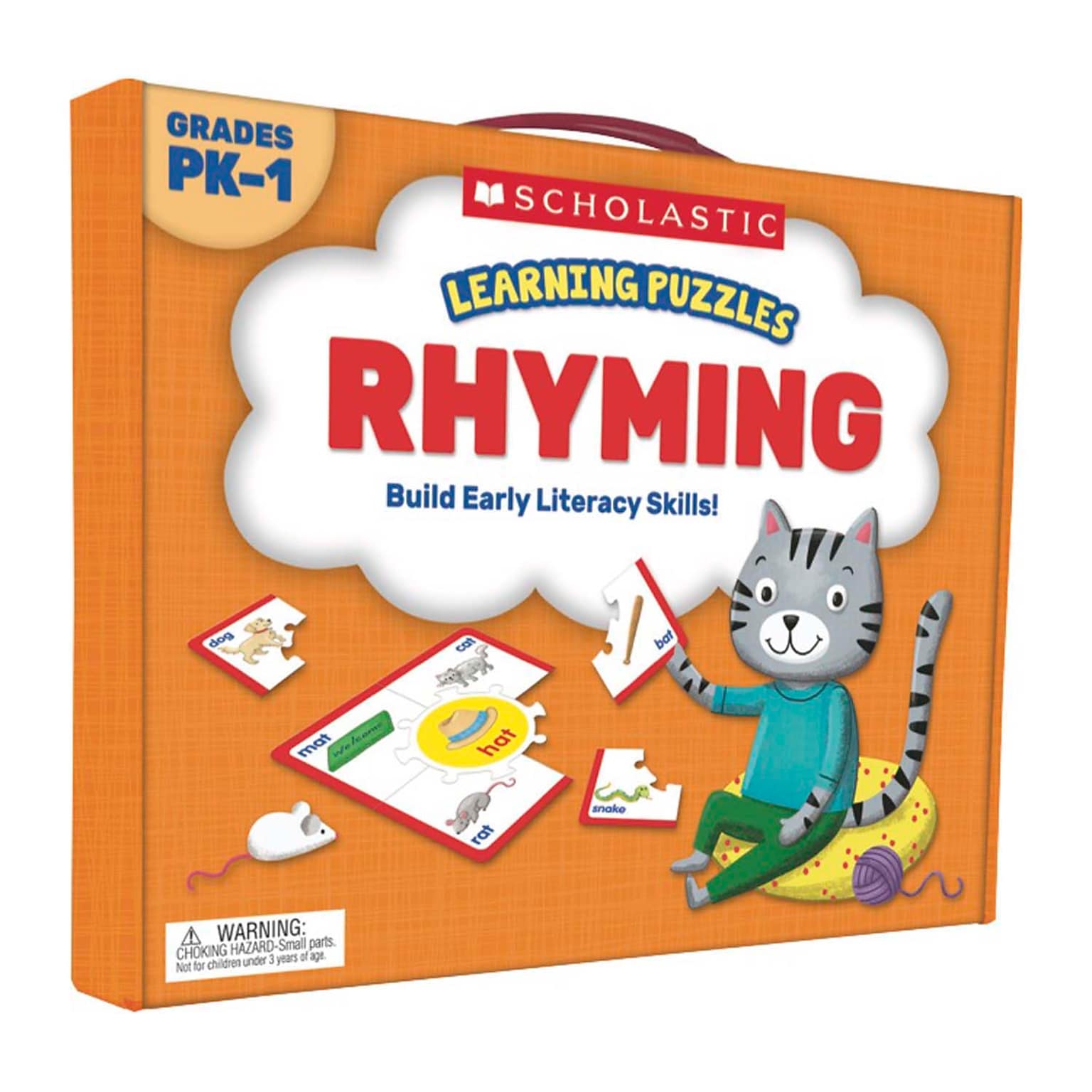 Scholastic Learning Puzzles: Rhyming, Grades PreK-1 (SC-823973)