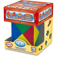 Popular Playthings Mag-Blocks® 24-Piece Set (PPY415)