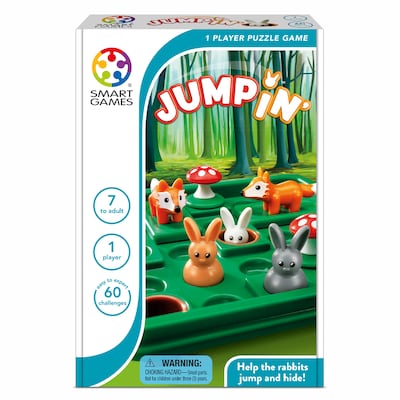 Smart Toys And Games Jump In'™ 1-Player Puzzle Game, 9/Set (SG-421)