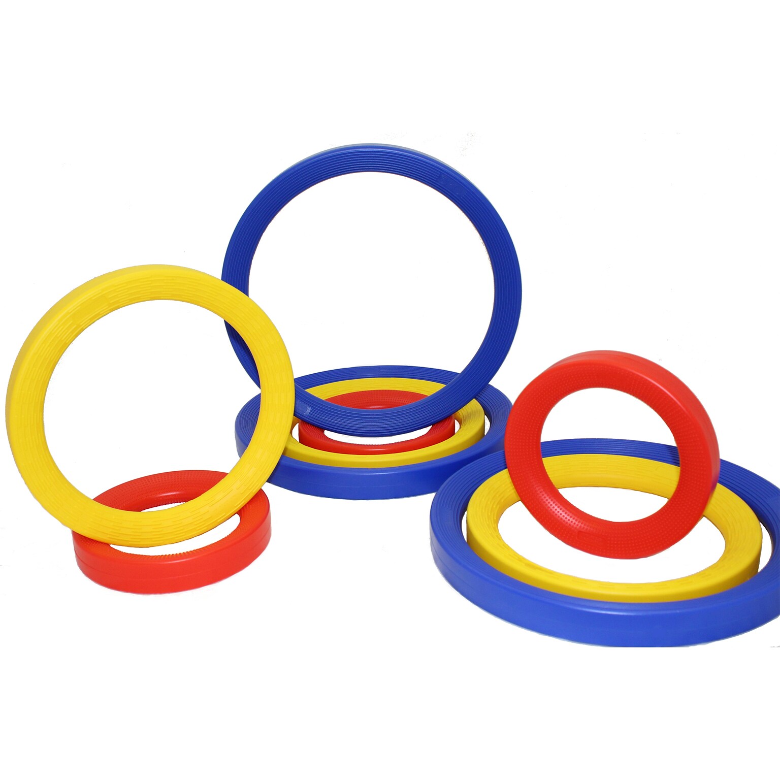 Educational Advantage Giant Activity Rings for Ages 12 months+, Pack of 9 (EA-69)