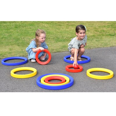 Educational Advantage Giant Activity Rings for Ages 12 months+, Pack of 9 (EA-69)