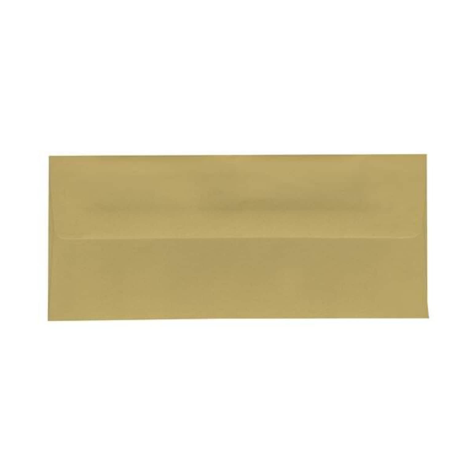 JAM Paper® #10 Business Envelopes, 4.125 x 9.5, Chartreuse Green, 50/Pack (21517089i)