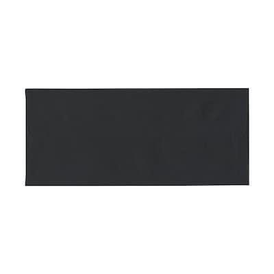 JAM Paper #10 Business Envelope, 4 1/8 x 9 1/2, Black, 25/Pack (2112730)