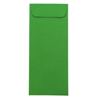 JAM Paper #10 Policy Envelope, 4-1/8 x 9-1/2, Green, 250/Box (15884CC)