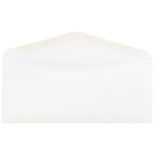 JAM Paper #10 Business Envelope, 4 1/8 x 9 1/2, White, 500/Box (35532C)