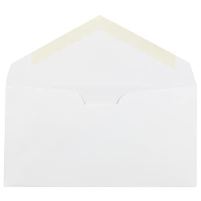 JAM Paper Business Envelope, 3 7/8" x 7 1/2", White, 500/Box (1633984C)