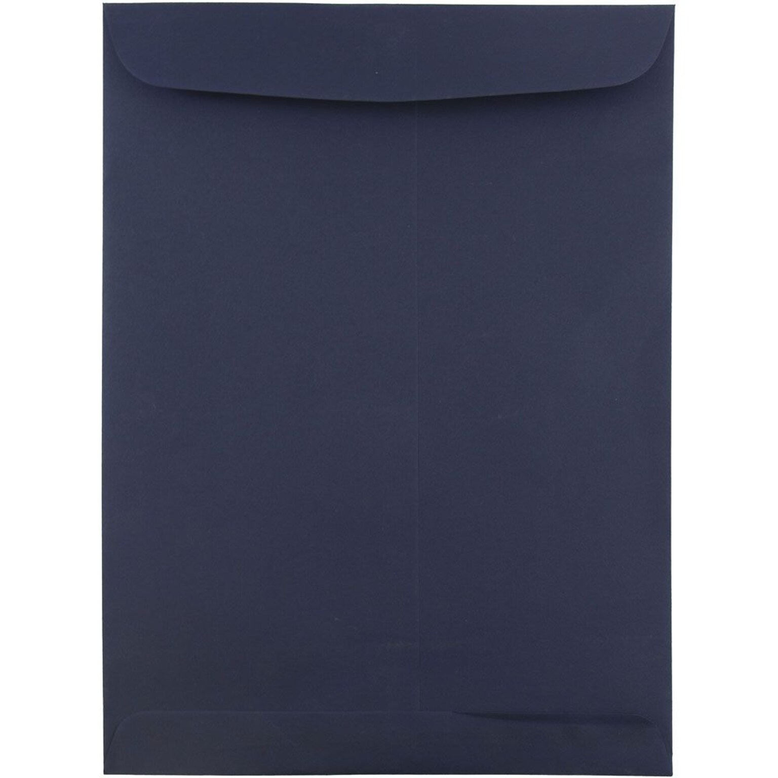 JAM Paper Open End Catalog Envelope, 9 x 12, Navy Blue, 50/Pack (51287431I)