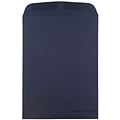 JAM Paper® 9 x 12 Open End Catalog Envelopes, Navy Blue, 100/Pack (51287431f)