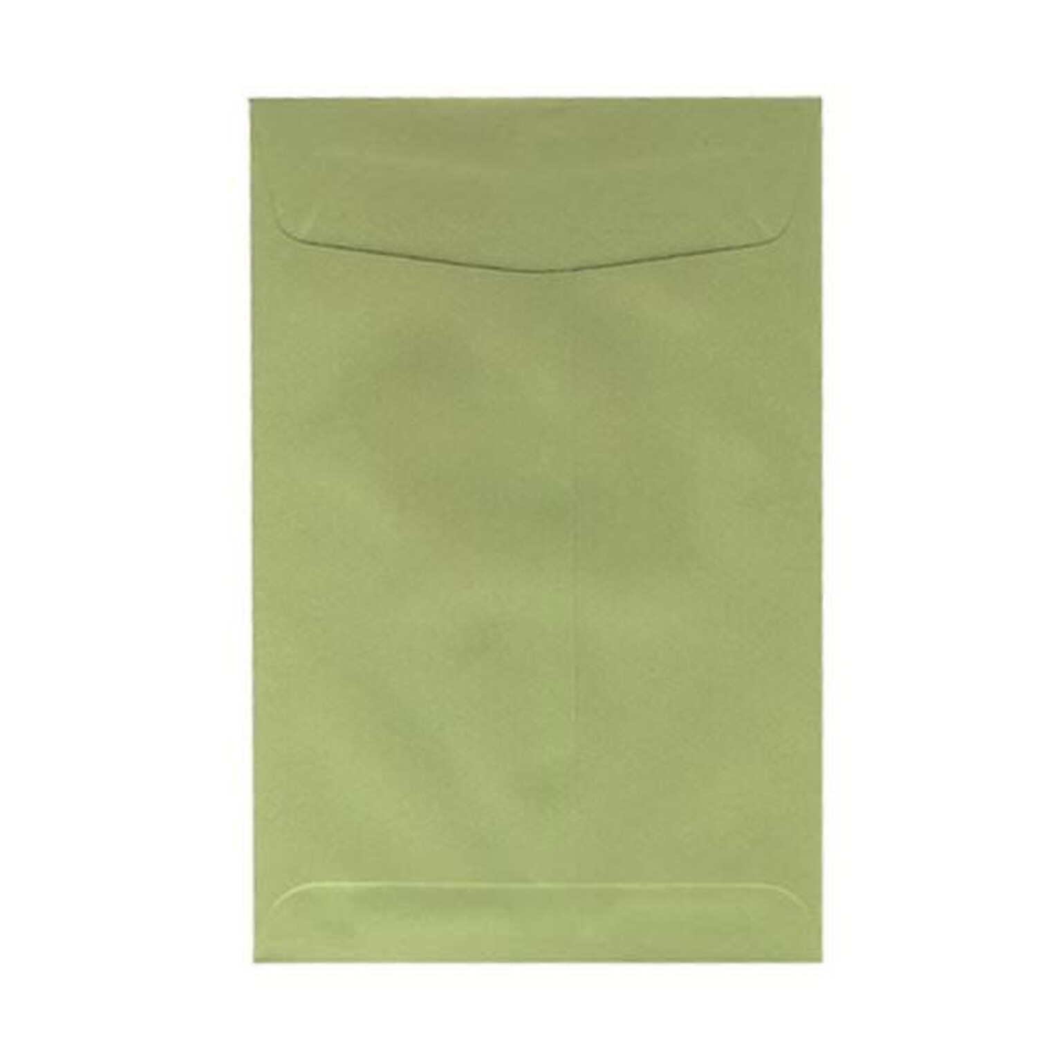 JAM Paper 6 x 9 Open End Catalog Envelopes, Olive Green, 10/Pack (31287526c)