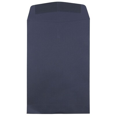 JAM Paper 6 x 9 Open End Catalog Envelopes, Navy Blue, 100/Pack (01287030f)