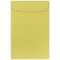 JAM Paper 6 x 9 Open End Catalog Envelopes, Chartreuse Green, 50/Pack (312815439fi)